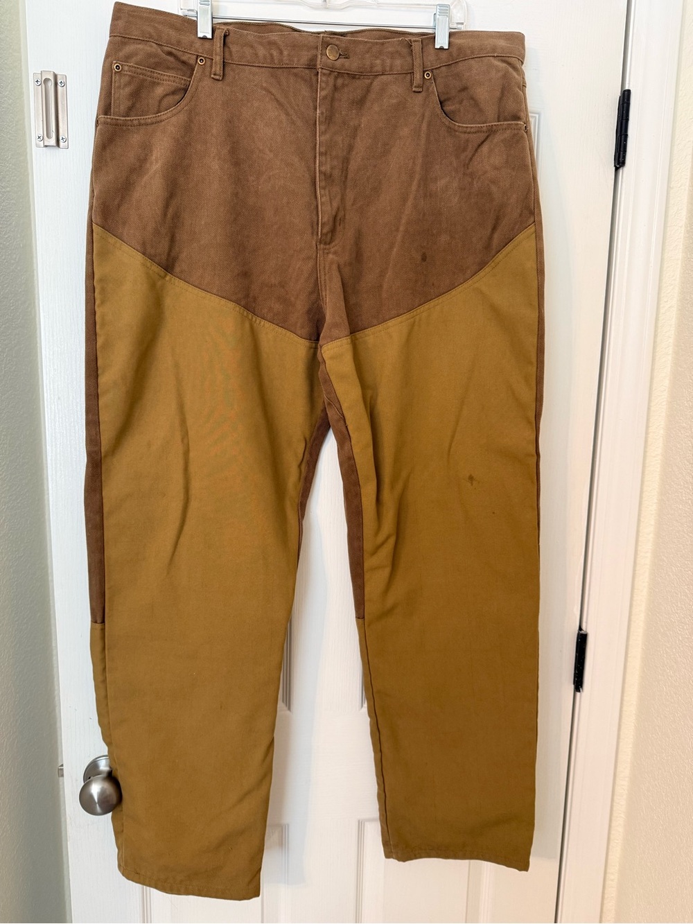 Gamehide Woodsman Upland Brush Jeans Men’s 40x34 Brown Hunting Work Pants